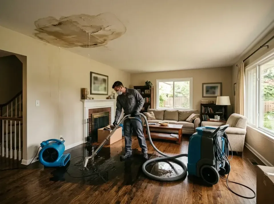 attic-pipe-burst-ceiling-drip-008 — frequently asked questions, Water Damage Restoration & Carpet Care in Winnie, TX